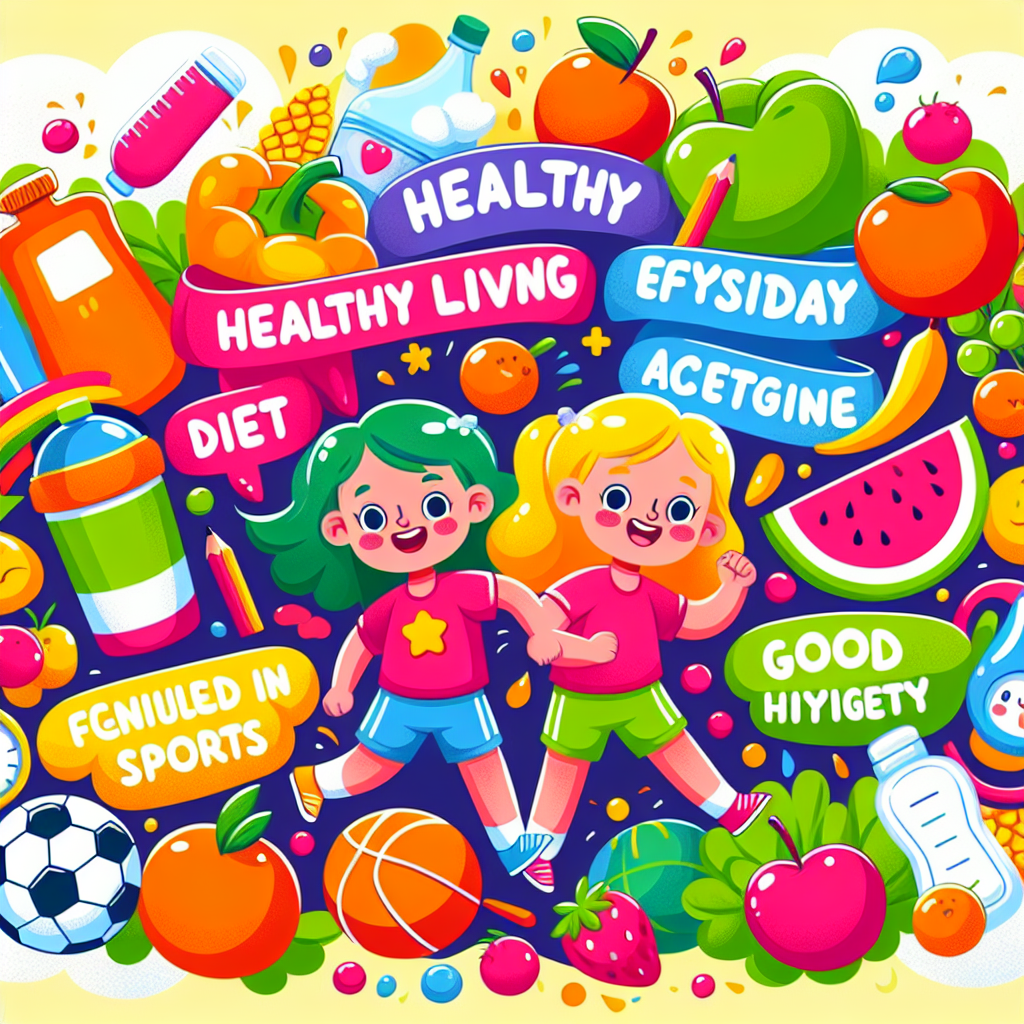 Tips Poster Hidup Sehat untuk Anak SDagar Tetap Ceria dan Energik