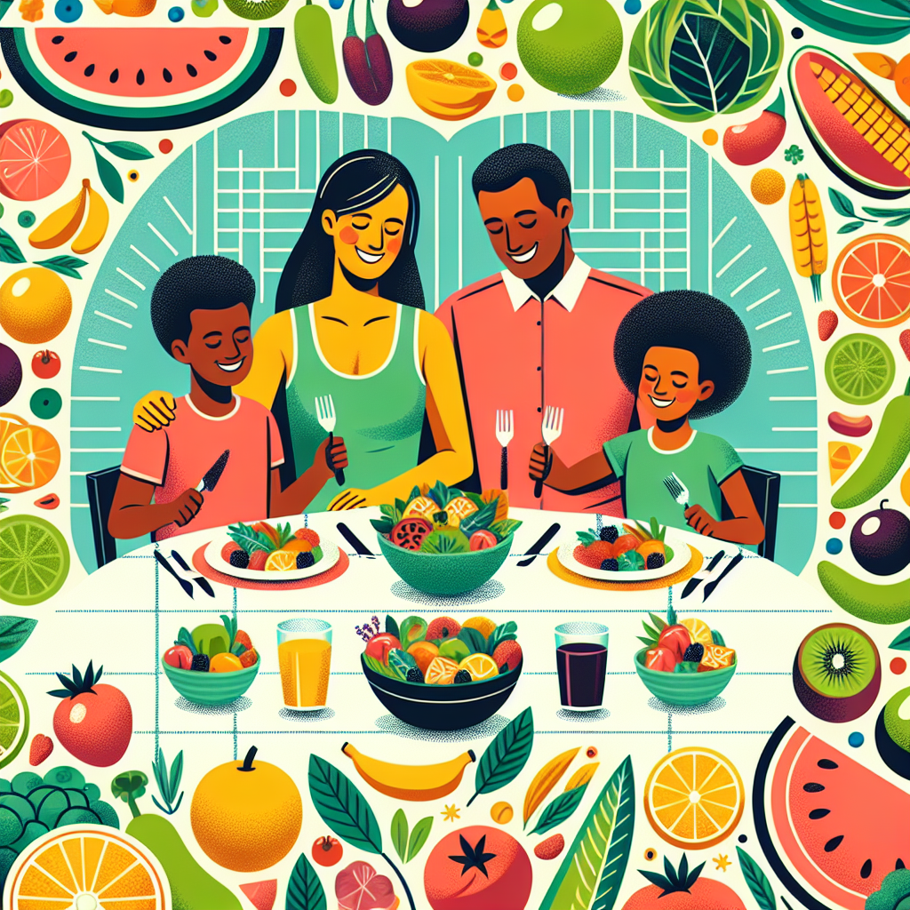 Lezat dan Bergizi: Inspirasi Poster Makanan Sehat untuk Keluarga