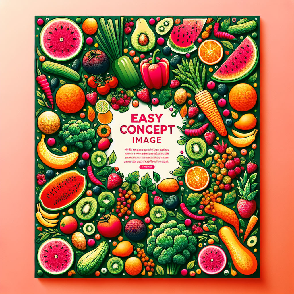 Ide Kreatif: Membuat Poster Makanan Sehat yang Mudah Digambar