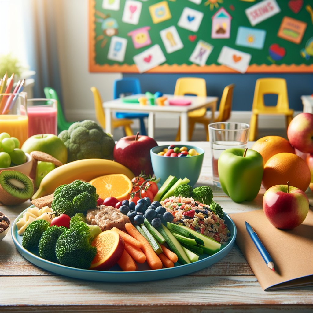 Gambar Makanan Sehat dan Bergizi untuk Anak SD