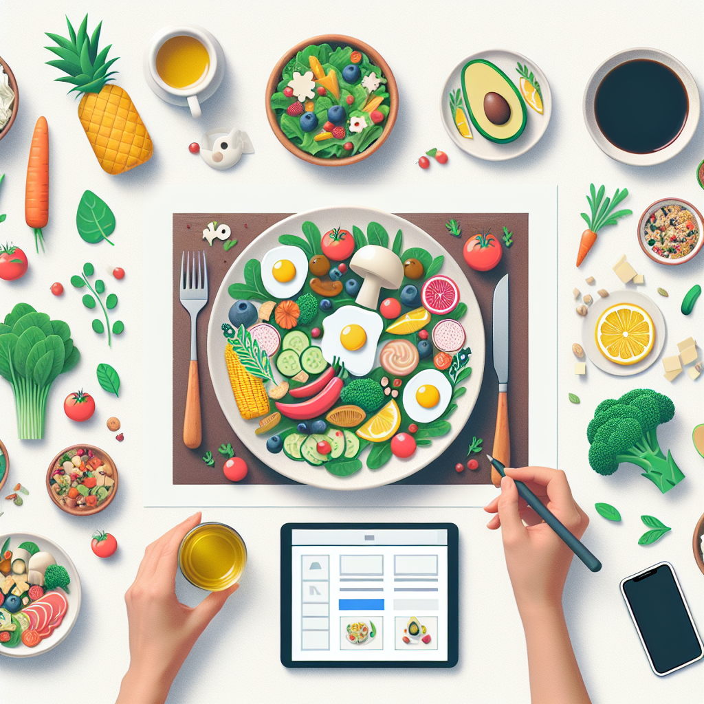 Kreasi Makanan Sehat dengan Gambar PNG yang Menggugah Selera